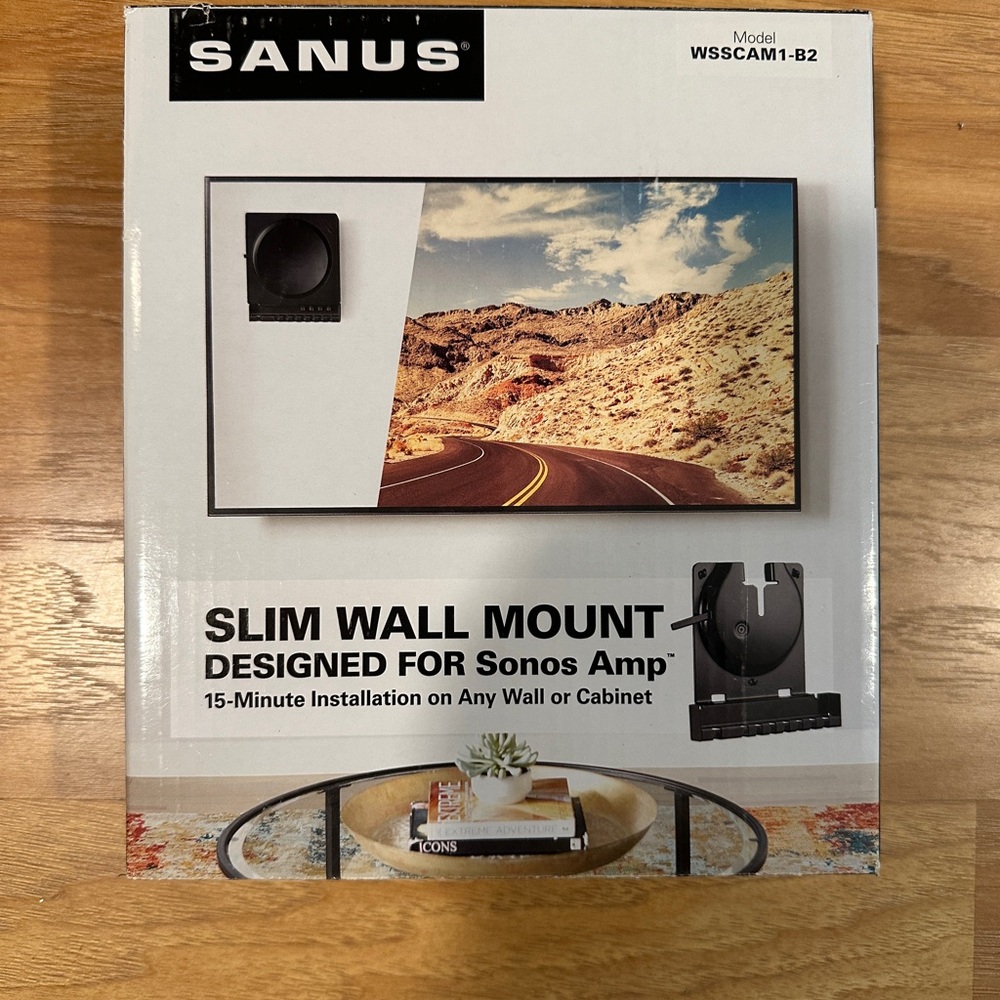 Sanus Slim Wall Mount for Sonos Amp
